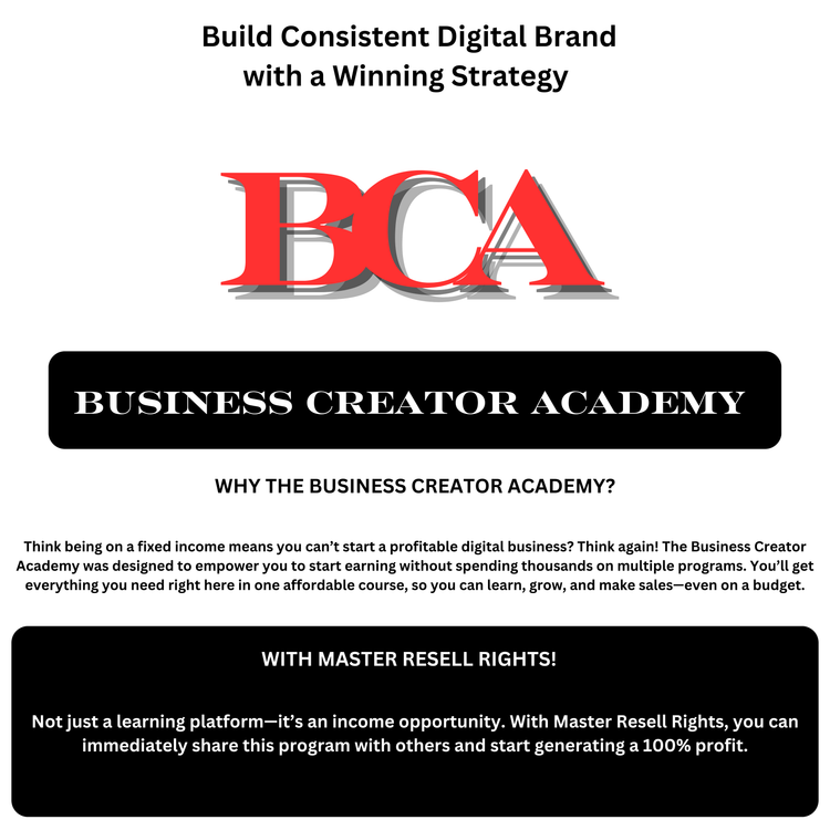 Business Creator Academy