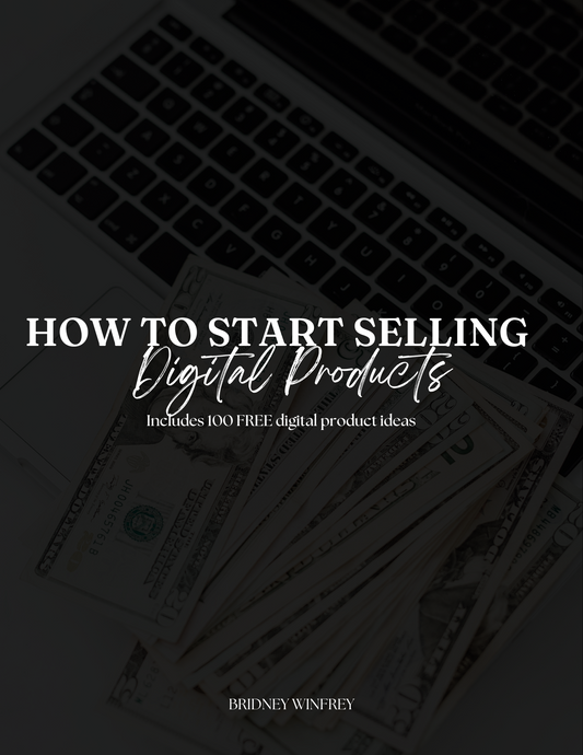 Why Every Girl Boss Should be Selling Digital Products | Ebook